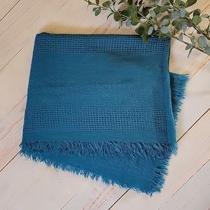 Old Navy Teal Soft Blanket Scarf